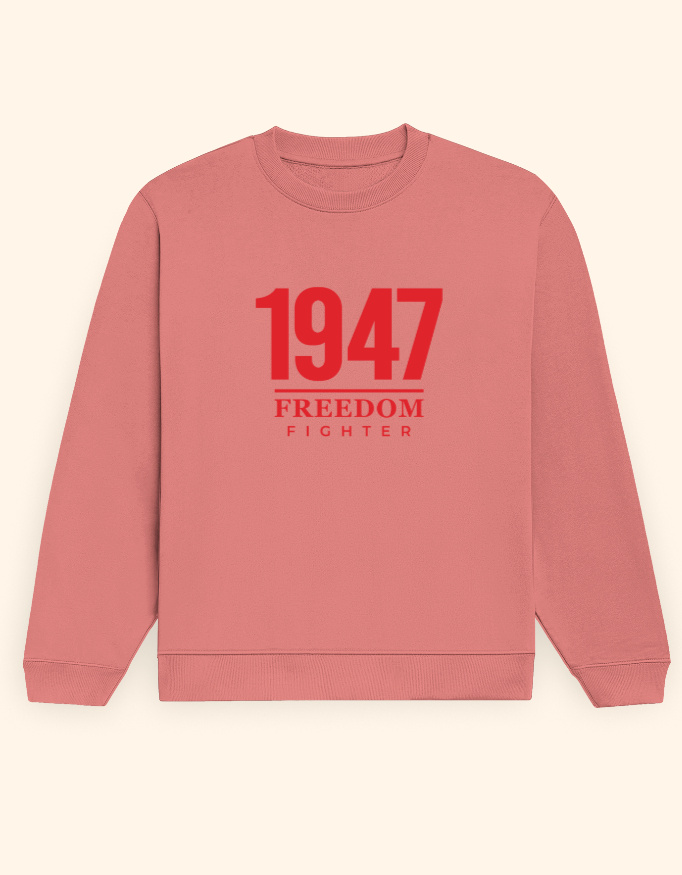 1947 Freedom Fighter Mens Crewneck Sweater - Image 5