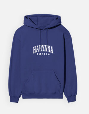 Haryana Ambala Men typography Hoodie
