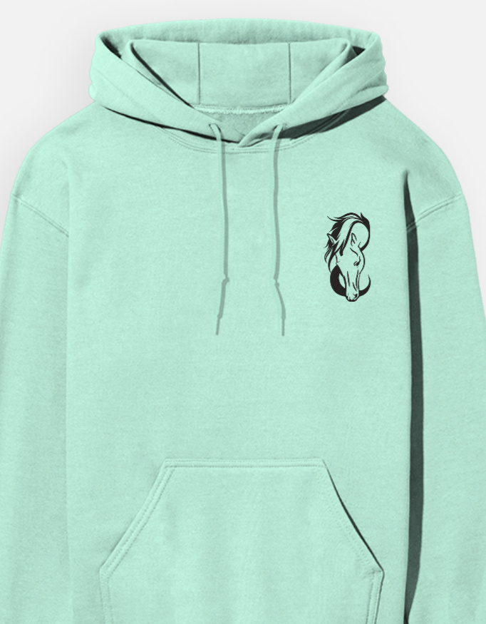 Men Sovereign Horse Heavyweight Hoodie - Image 2