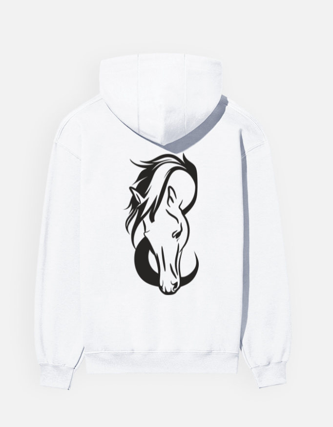 Men Sovereign Horse Heavyweight Hoodie