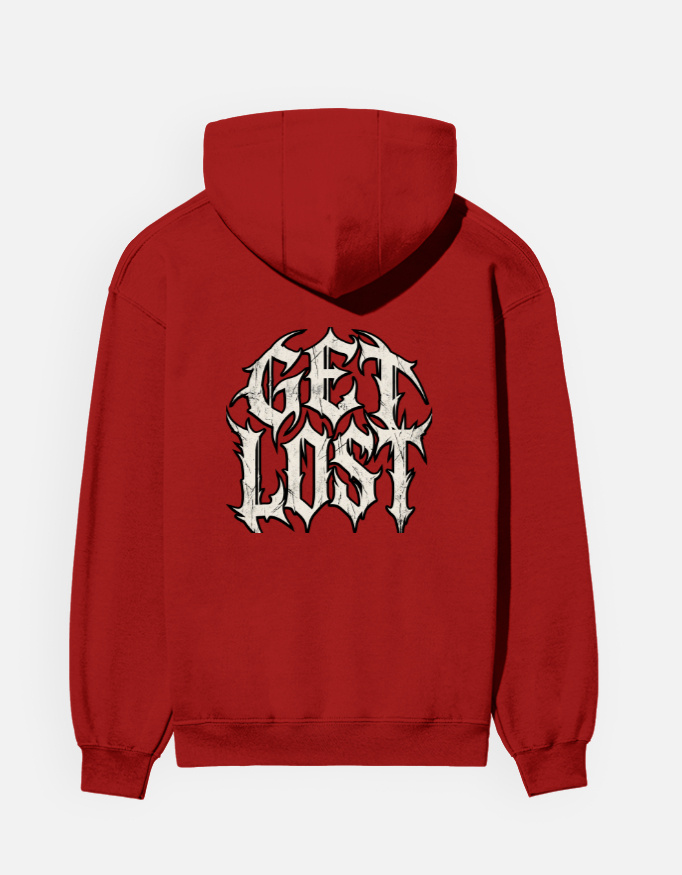 Men's "GET LOST" Heavyweight Luxury Hoodie - Image 7