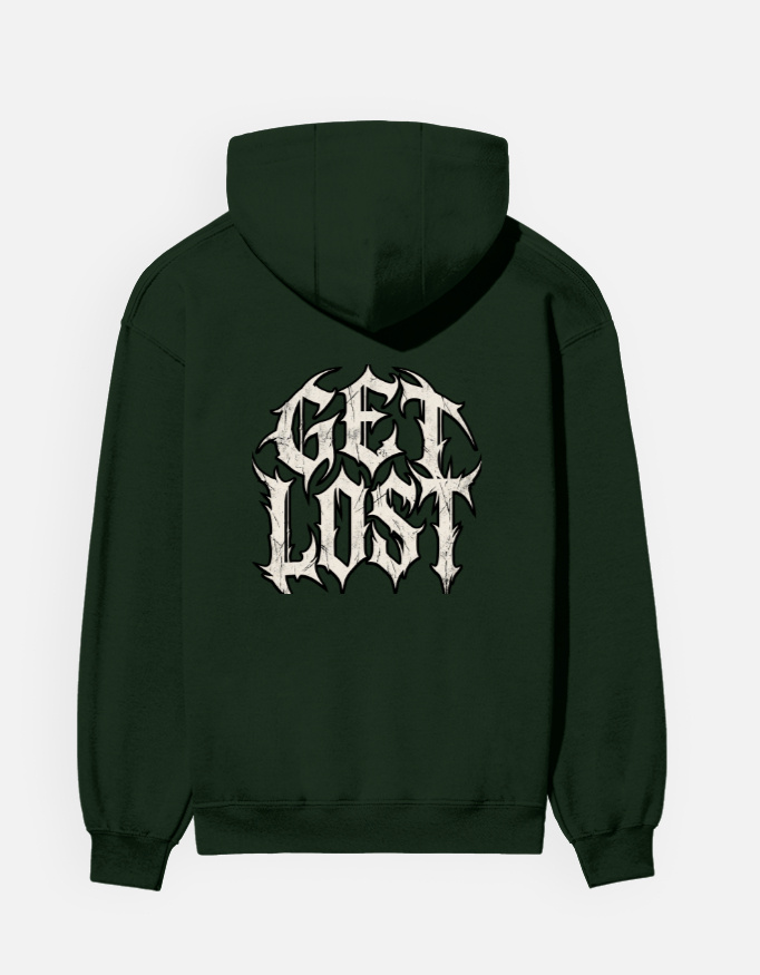 Men's "GET LOST" Heavyweight Luxury Hoodie - Image 9