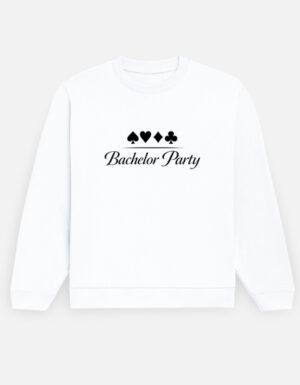 Men's Premium Regular Fit "Bachelor Party" Graphic Sweatshirt