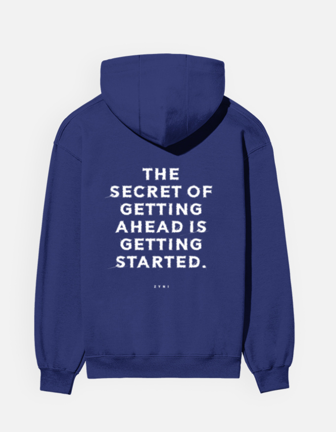 The Secret Of Getting Ahead" Men's Hoodie