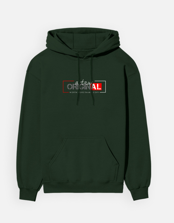 The "True Original" Box Graphic Hoodie for Men's - Image 7